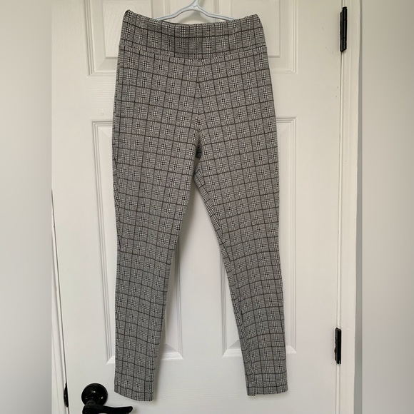 Bundle of three Gingham leggings, size S, high and middle waist, stretch. - Picture 5 of 7